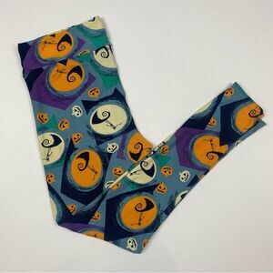 LuLaRoe Disney The Nightmare Before Christmas Halloween Tall & Curvy Leggings